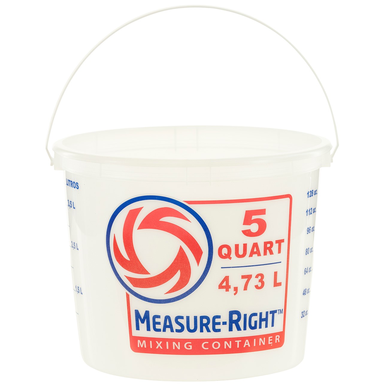 plastic paint container 1 3 gallon